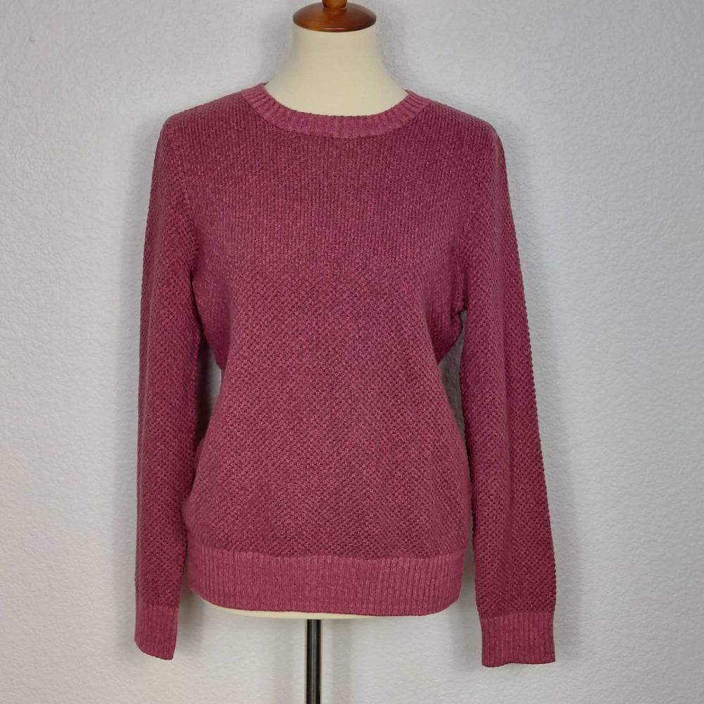 Appleseed's Seedstitch Pullover Sweater Tawny Port Women's Medium Pre-Owned